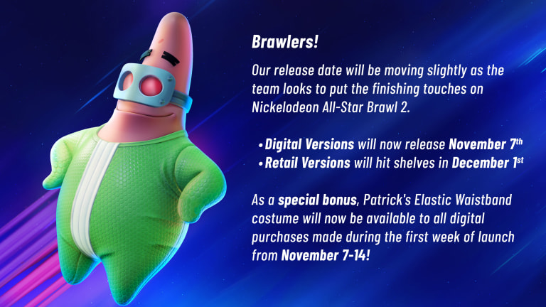 Nickelodeon All-Star Brawl 2 Delayed